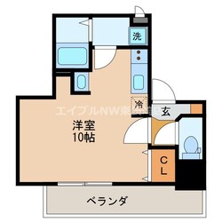 グランポルト樺島の物件間取画像